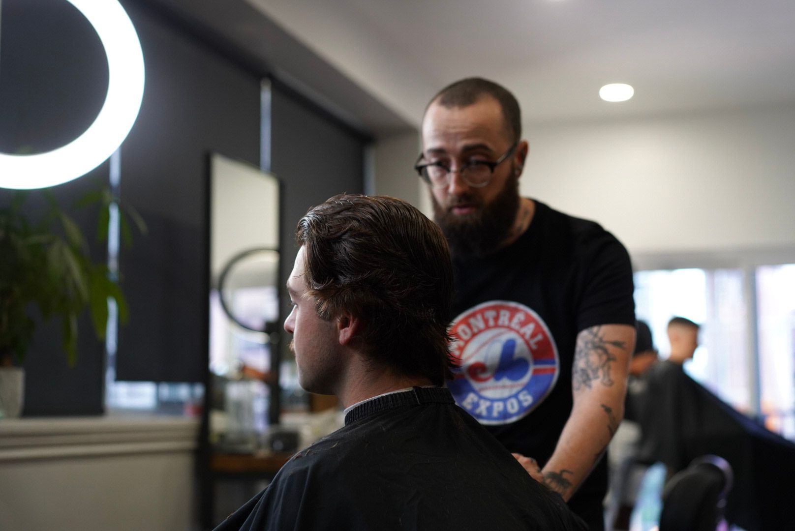 Squire Barbershop Detail